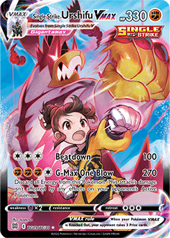 Single Strike Urshifu VMAX TG19/TG30 Pokémon card from Brilliant Stars for sale at best price