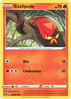 Sizzlipede 009/073 Pokémon card from Champion s Path for sale at best price