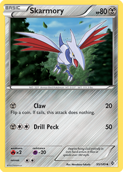 Skarmory 95/149 Pokémon card from Boundaries Crossed for sale at best price