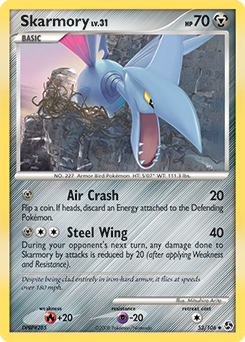Skarmory 53/106 Pokémon card from Great Encounters for sale at best price