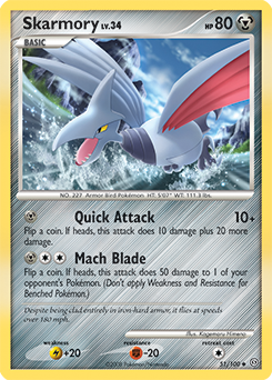 Skarmory 51/100 Pokémon card from Stormfront for sale at best price