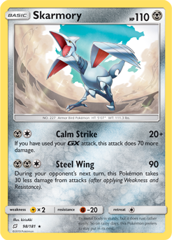 Skarmory 98/181 Pokémon card from Team Up for sale at best price