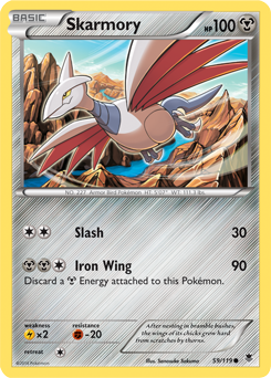 Skarmory 59/119 Pokémon card from Phantom Forces for sale at best price