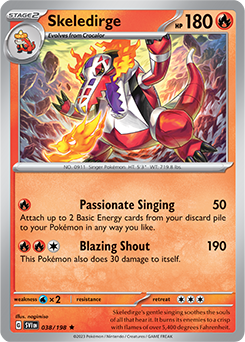 Skeledirge 038/198 Pokémon card from Scarlet & Violet for sale at best price