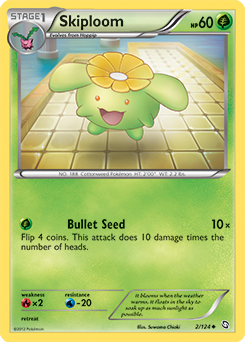 Skiploom 2/124 Pokémon card from Dragons Exalted for sale at best price