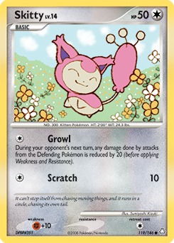 Skitty 119/146 Pokémon card from Legends Awakened for sale at best price