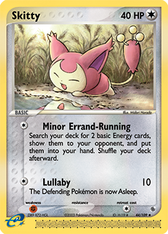 Skitty 44/109 Pokémon card from Ex Ruby & Sapphire for sale at best price