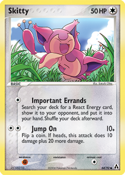 Skitty 64/92 Pokémon card from Ex Legend Maker for sale at best price