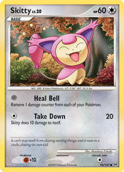 Skitty 93/127 Pokémon card from Platinuim for sale at best price