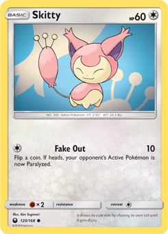 Skitty 120/168 Pokémon card from Celestial Storm for sale at best price