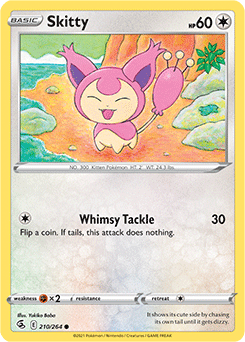 Skitty 210/264 Pokémon card from Fusion Strike for sale at best price