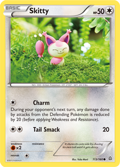 Skitty 113/160 Pokémon card from Primal Clash for sale at best price