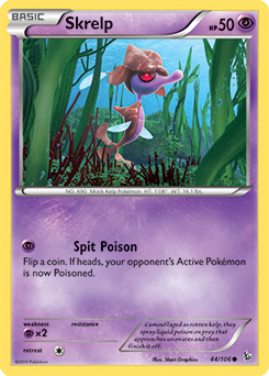 Skrelp 44/106 Pokémon card from Flashfire for sale at best price