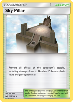 Sky Pillar 144/168 Pokémon card from Celestial Storm for sale at best price
