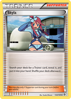 Skyla 134/149 Pokémon card from Boundaries Crossed for sale at best price