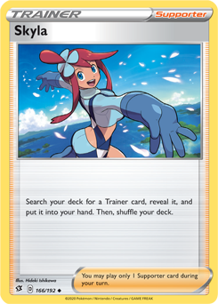 Skyla 166/192 Pokémon card from Rebel Clash for sale at best price