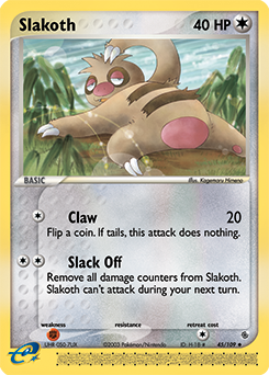 Carte Pokémon Parecool 45/109 de la série Ex Rubis & Saphir en vente au meilleur prix