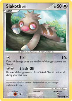 Slakoth 95/127 Pokémon card from Platinuim for sale at best price