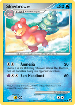 Slowbro 54/106 Pokémon card from Great Encounters for sale at best price