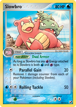 Slowbro 13/115 Pokémon card from Ex Unseen Forces for sale at best price
