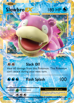 Slowbro EX 26/108 Pokémon card from Evolutions for sale at best price