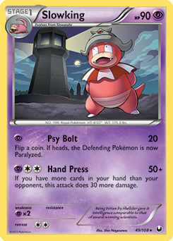 Slowking 49/108 Pokémon card from Dark Explorers for sale at best price