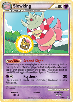 Slowking 32/95 Pokémon card from Call of Legends for sale at best price