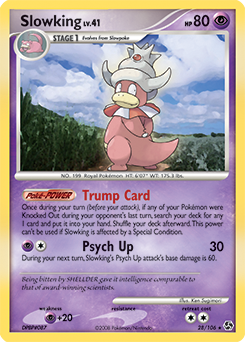 Slowking 28/106 Pokémon card from Great Encounters for sale at best price