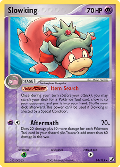 Slowking 14/115 Pokémon card from Ex Unseen Forces for sale at best price