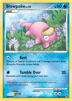 Slowpoke 82/106 Pokémon card from Great Encounters for sale at best price