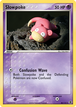Slowpoke 80/112 Pokémon card from Ex Fire Red Leaf Green for sale at best price