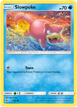 Slowpoke 12/68 Pokémon card from Hidden Fates for sale at best price