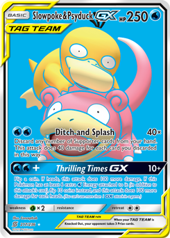 Slowpoke Psyduck GX 217/236 Pokémon card from Unified Minds for sale at best price
