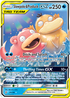 Slowpoke Psyduck GX 35/236 Pokémon card from Unified Minds for sale at best price