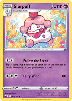 Slurpuff 68/198 Pokémon card from Chilling Reign for sale at best price