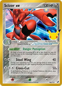 Classic collection Pokémon card Sneasel Celebration 25/111 from 30th Celebration expansion