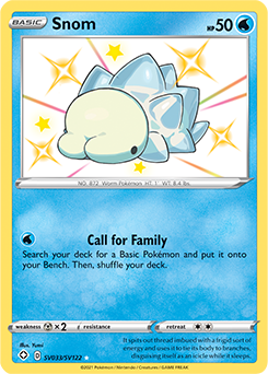 Snom SV033/SV122 Pokémon card from Shining Fates for sale at best price