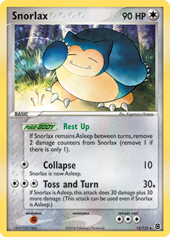 Snorlax 15/112 Pokémon card from Ex Fire Red Leaf Green for sale at best price