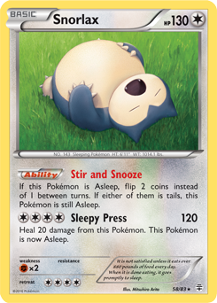 Snorlax 58/83 Pokémon card from Generations for sale at best price