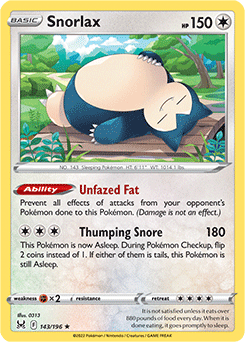 Snorlax (224/198), Busca de Cards