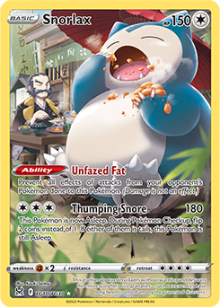 Snorlax TG10/TG30 Pokémon card from Lost Origin for sale at best price