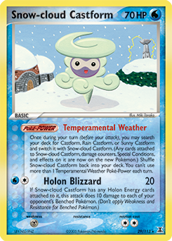 Carte Pokémon Morpheo Neige 29/113 de la série Ex Espèces Delta en vente au meilleur prix