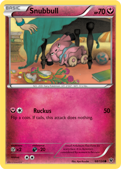 Snubbull 68/124 Pokémon card from Fates Collide for sale at best price