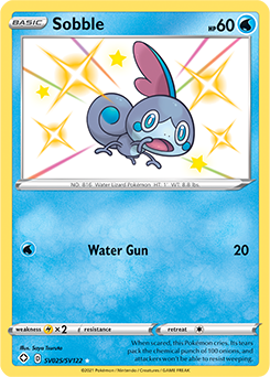Sobble SV025/SV122 Pokémon card from Shining Fates for sale at best price
