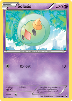 Solosis 50/101 Pokémon card from Noble Victories for sale at best price