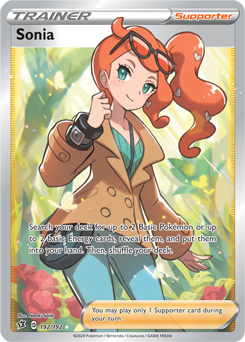 Sonia 192/192 Pokémon card from Rebel Clash for sale at best price