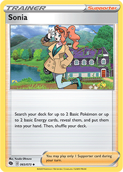 Sonia 065/073 Pokémon card from Champion s Path for sale at best price