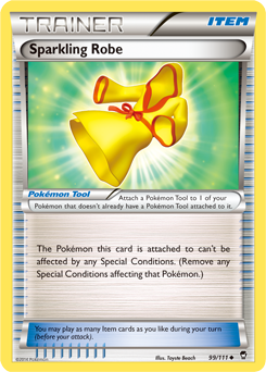 Sparkling Robe 99/111 Pokémon card from Furious Fists for sale at best price