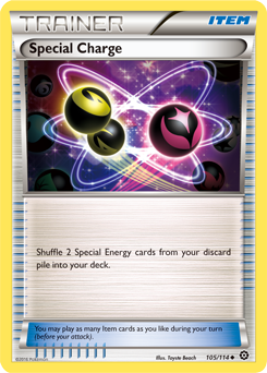 Special Charge 105/114 Pokémon card from Steam Siege for sale at best price