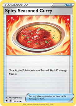 Spicy Seasoned Curry 151/189 Pokémon card from Astral Radiance for sale at best price